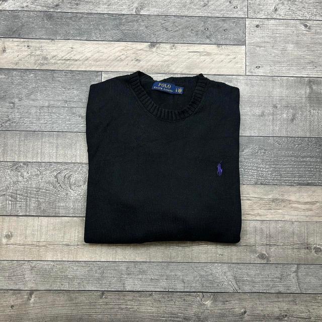 Ralph Lauren Men's Sweatshirt - Black - L on Productcaster.