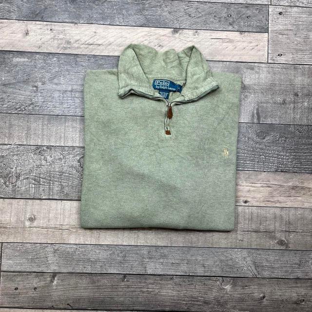 Ralph Lauren Men's Sweatshirt - Green - L on Productcaster.