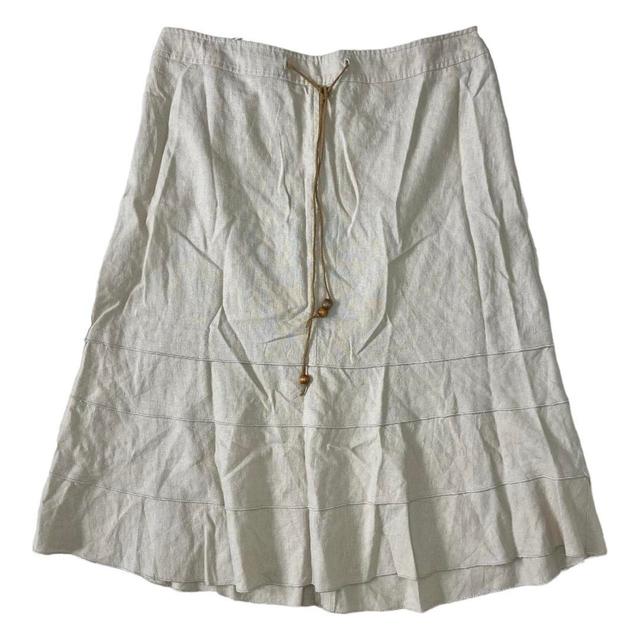 Dressbarn Women's Casual Skirt - Cream - UK 10 on Productcaster.