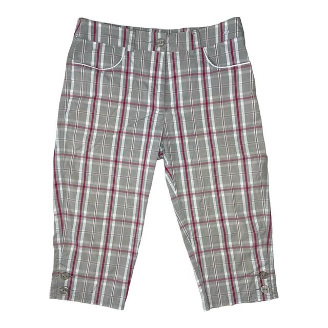 Vintage Women's Shorts - Pink/Grey - S on Productcaster.