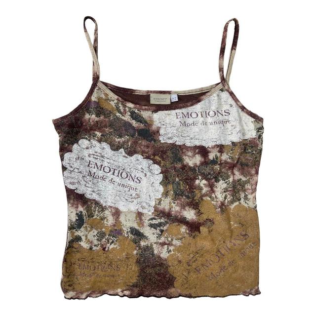 Vintage Women's Vest - Brown/Tan - 8 on Productcaster.