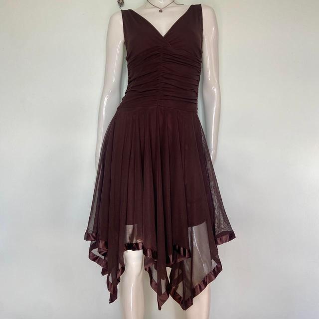 !M?ERFECT Women's A-line Dress - Brown - 10 on Productcaster.