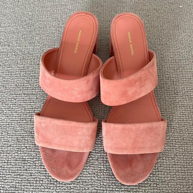 Mansur Gavriel Women's Sandals - Pink - UK 5.5 on Productcaster.