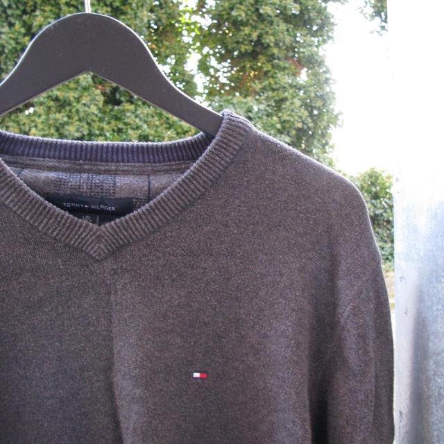 Tommy Hilfiger Men's Jumper - Grey - L on Productcaster.