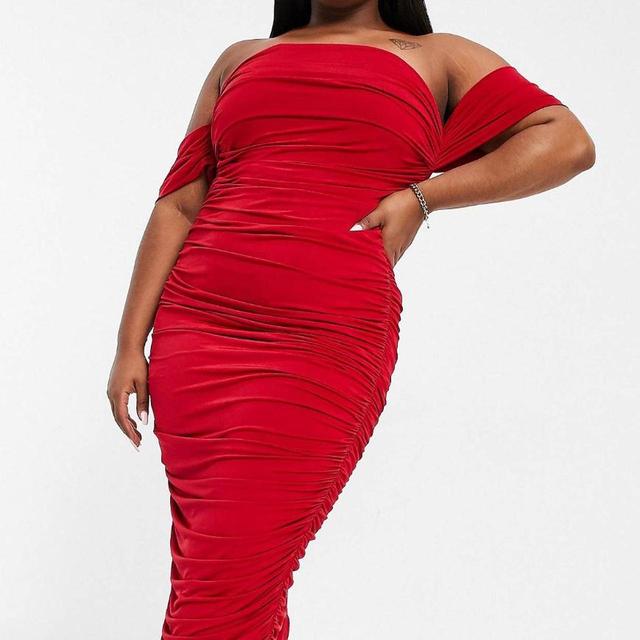 Club L Women's Bodycon Dress - Red - 20 on Productcaster.