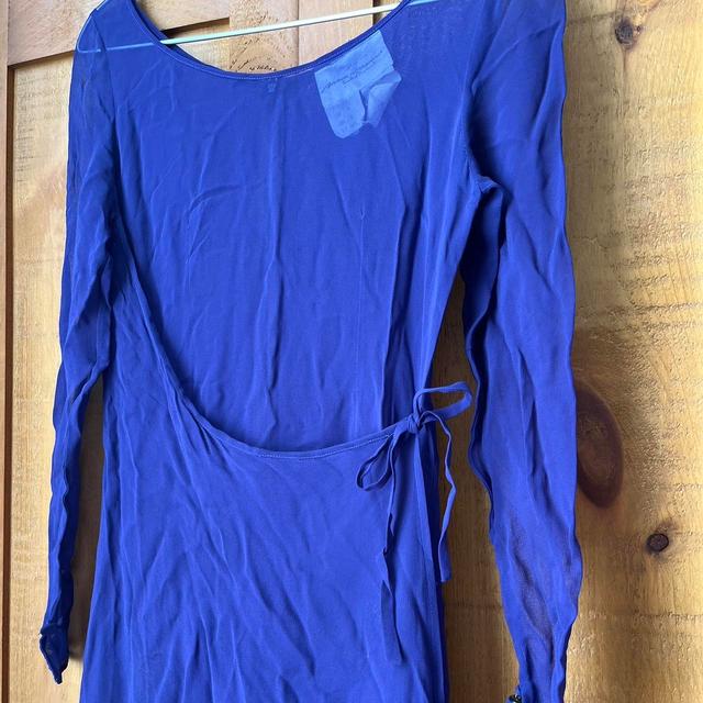 Women's A-line Dress - Purple/Blue - XS on Productcaster.