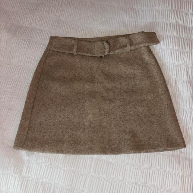 Primark Women's Skirt - Tan/Brown - UK 6 on Productcaster.