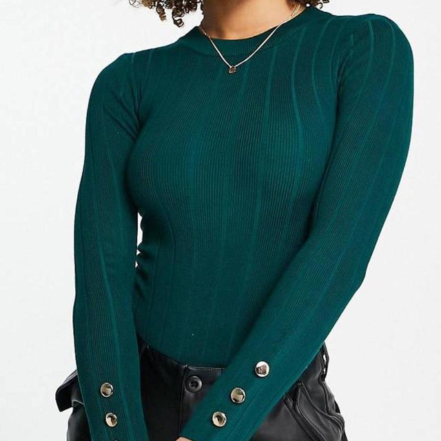 Missguided Women's Bodysuit - Green - 4 on Productcaster.