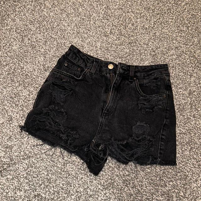 Topshop Women's Shorts - Black - UK 6 on Productcaster.