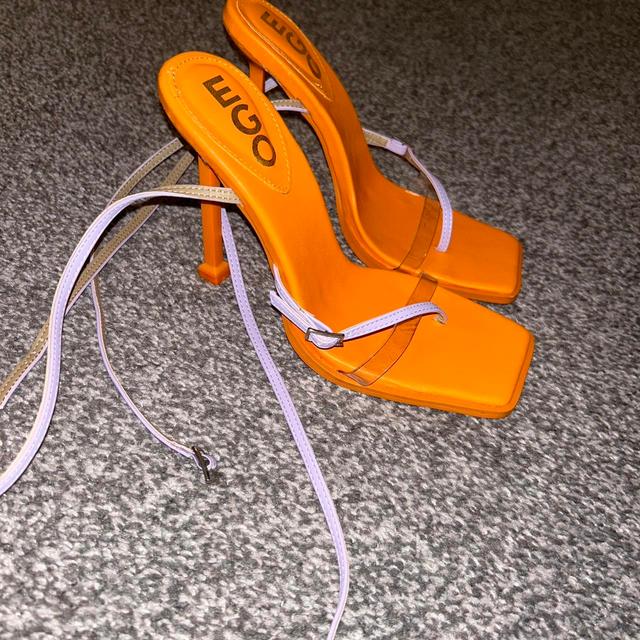 EGO Women's Sandals - Orange/Purple - UK 5 on Productcaster.