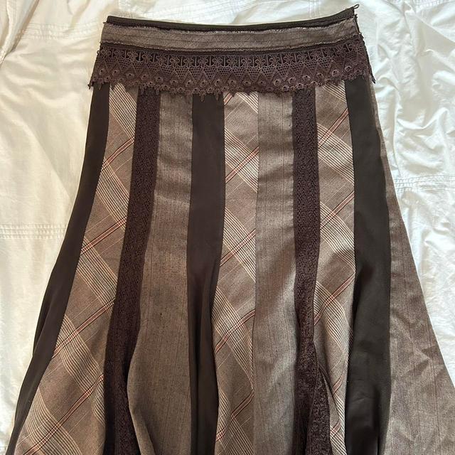 Per Una Women's Skirt - Brown - UK 14 on Productcaster.