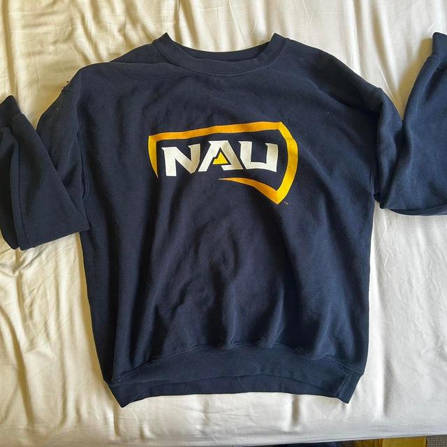 Women's Sweatshirt - Navy - S on Productcaster.