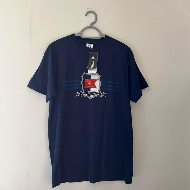 Adidas Men's T-shirt - Navy - M on Productcaster.