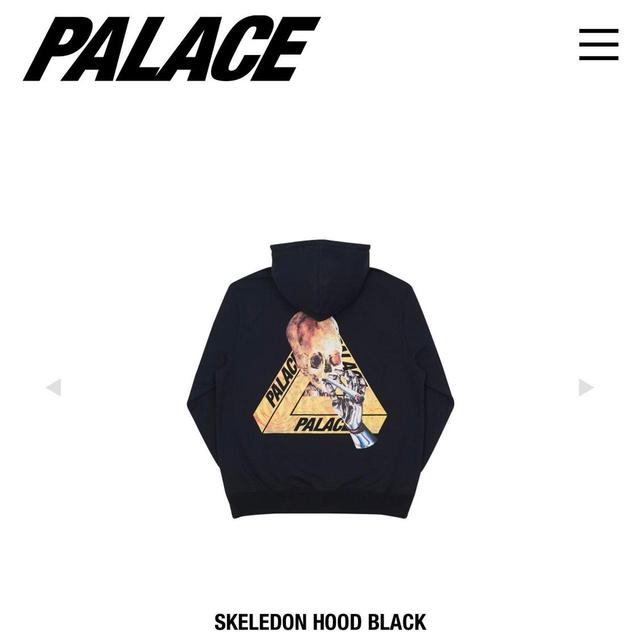 Palace Men's Hoodie - Black - M on Productcaster.