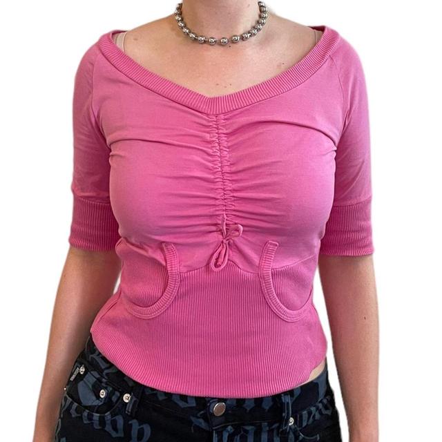 Miss Sixty Women's Top - Pink - M on Productcaster.