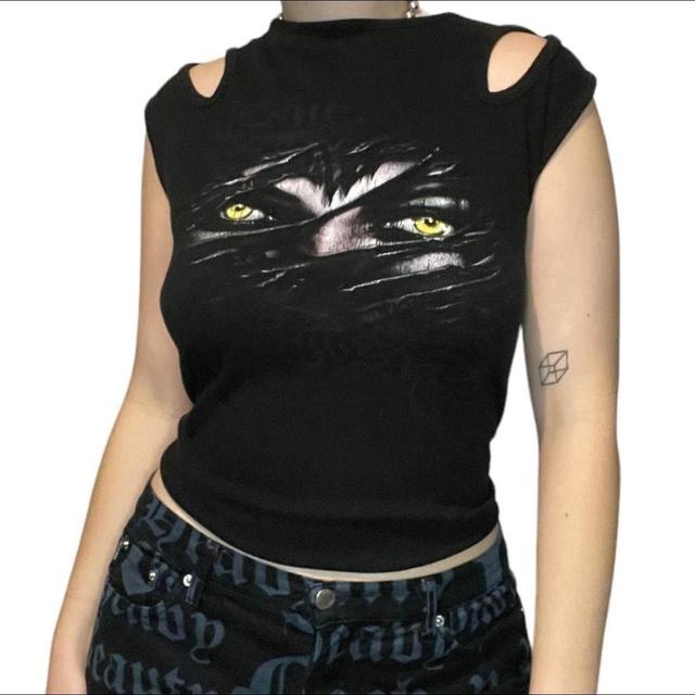 Vintage Women's Vest - Black - M on Productcaster.