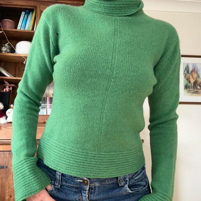 Women's Jumper - Green - 8 on Productcaster.