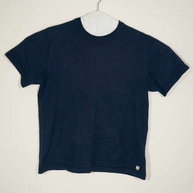 Armor Lux Men's T-shirt - Navy - M on Productcaster.