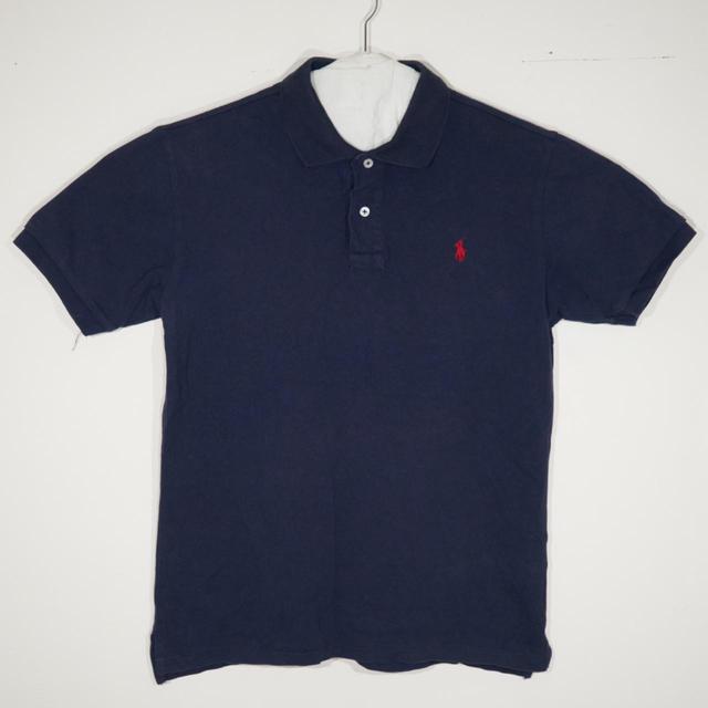 Polo Ralph Lauren Men's Polo shirt - Navy - L on Productcaster.