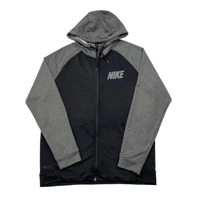 Nike Men's Hoodie - Grey - M on Productcaster.