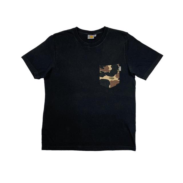 Carhartt Men's T-shirt - Black - M on Productcaster.