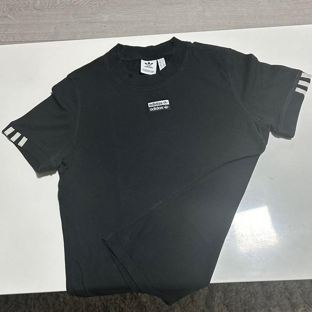 Adidas Men's T-shirt - Black - S on Productcaster.