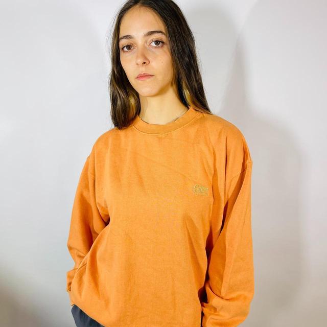 Cotton Traders Women's Sweatshirt - Orange - L on Productcaster.