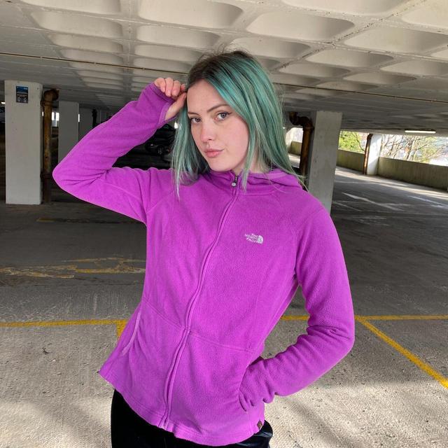 The North Face Women's Windbreaker Jacket - Purple - S on Productcaster.