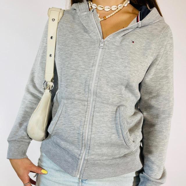 Tommy Hilfiger Women's Hoodie - Grey - S on Productcaster.