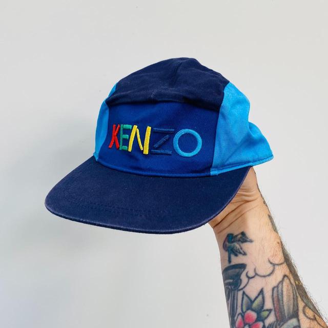 Kenzo Men's Caps - Blue on Productcaster.