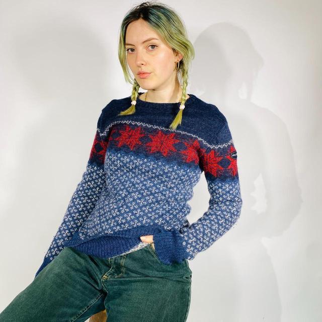 Vintage Women's Jumper - Multi - S on Productcaster.