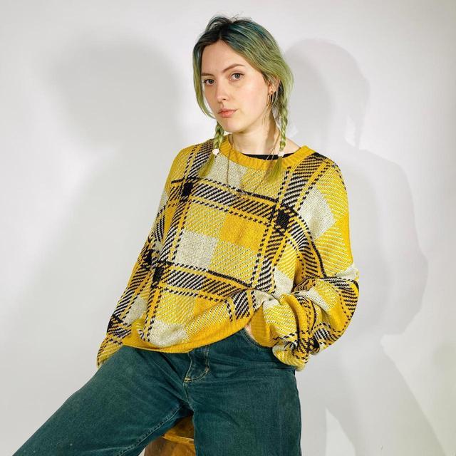 Vintage Women's Jumper - Yellow - XL on Productcaster.