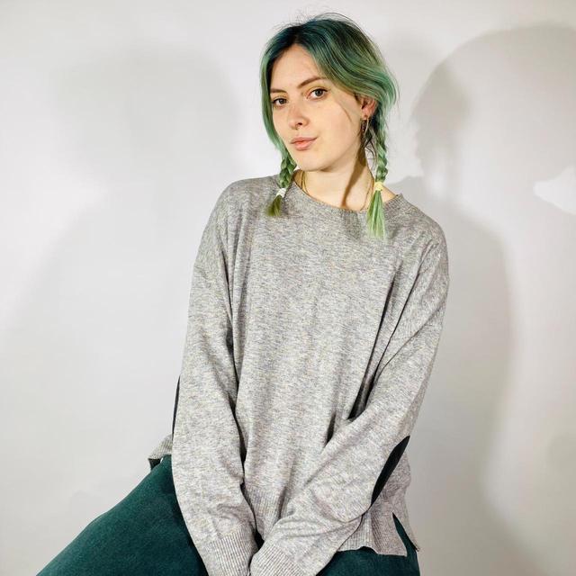 Vintage Women's Jumper - Grey - XL on Productcaster.