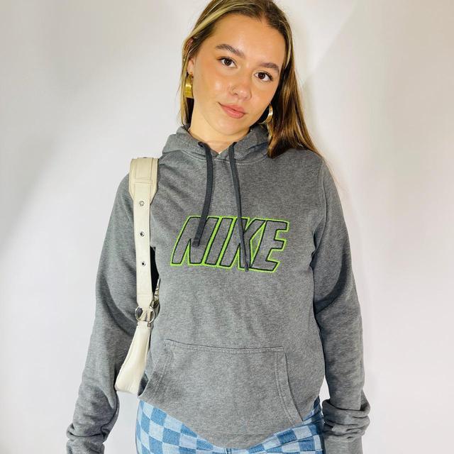 Nike Women's Hoodie - Grey - S on Productcaster.