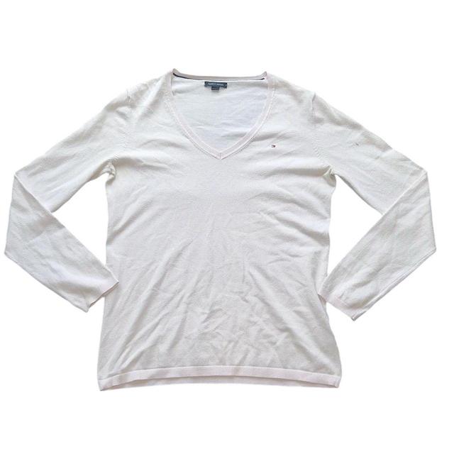 Tommy Hilfiger Women's Sweatshirt - Pink - M on Productcaster.