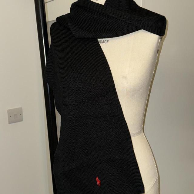 Polo Ralph Lauren Men's Scarf - Black/Red on Productcaster.