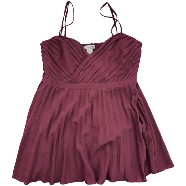 H&M Women's Vest - Burgundy - S on Productcaster.