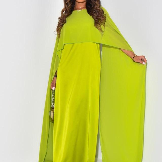 Women's Silk Dress - Green - One size on Productcaster.