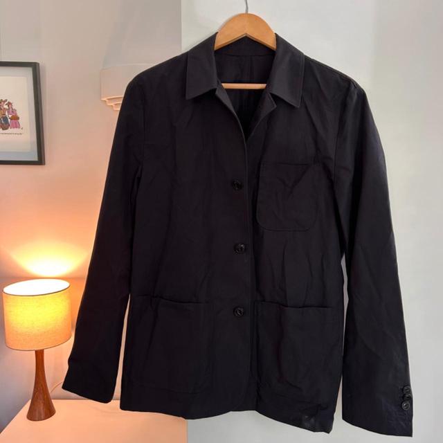 Massimo Dutti Men's Blazer Jacket - Black - L on Productcaster.