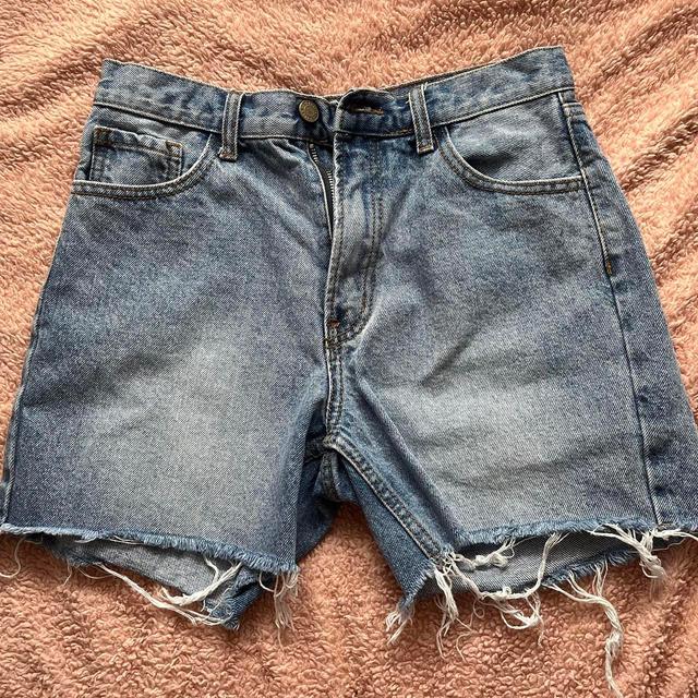 Brandy Melville Women's Shorts - Blue - One size on Productcaster.