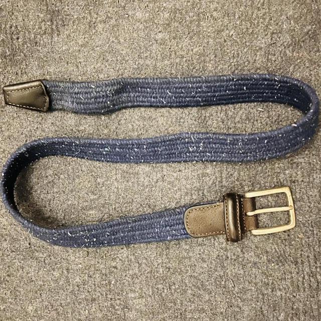 Anderson's Men's Belt - Blue/Navy on Productcaster.