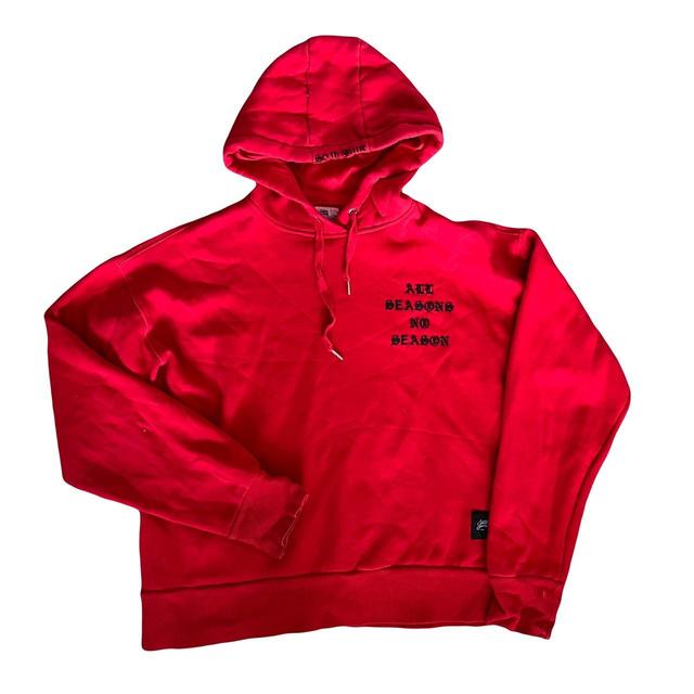 Sixth June Men's Hoodie - Red - M on Productcaster.