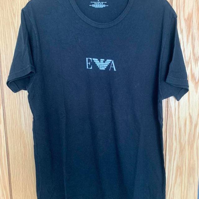 Emporio Armani Men's T-shirt - Black - XL on Productcaster.