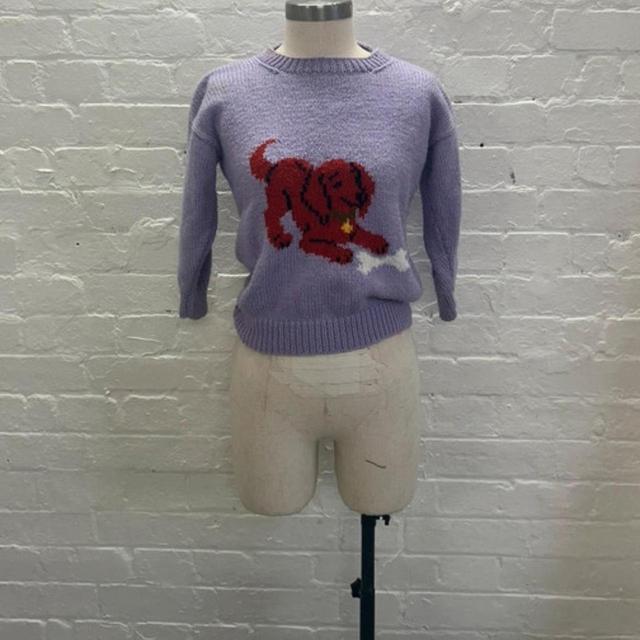 Vintage Women's Jumper - Purple - 8 on Productcaster.