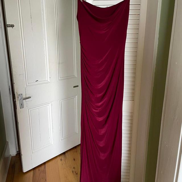 NA-KD Women's Maxi Dress - Burgundy - M on Productcaster.