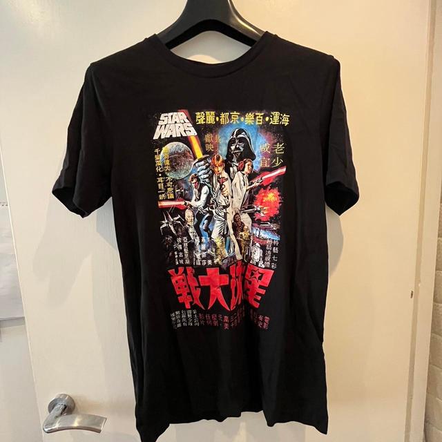 Star Wars Men's T-shirt - Black/Multi - L on Productcaster.