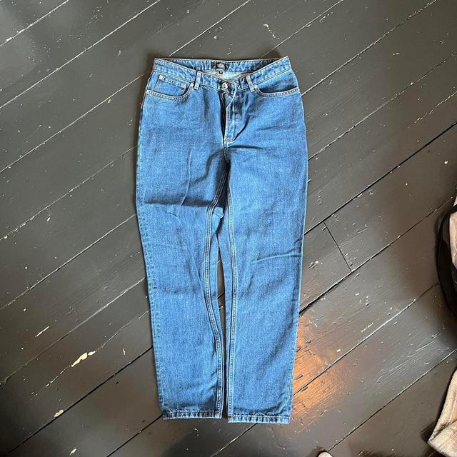 A.P.C. Women's Jeans - Blue/Navy - 28" on Productcaster.