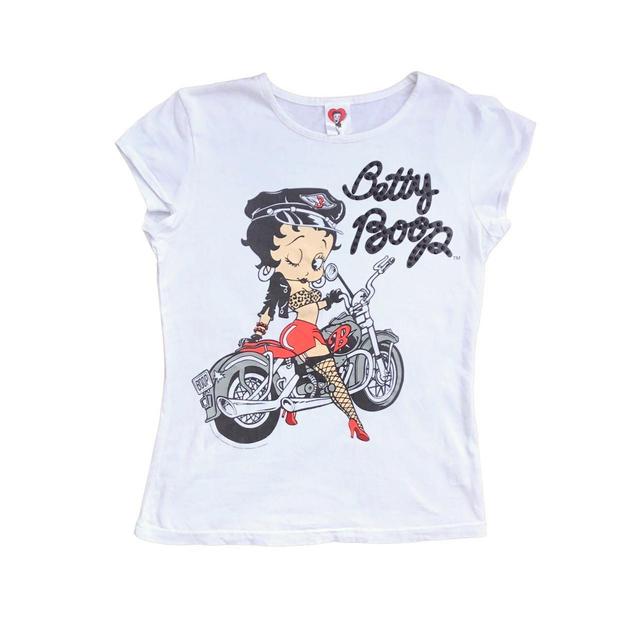 American Vintage Women's T-shirt - White - M on Productcaster.