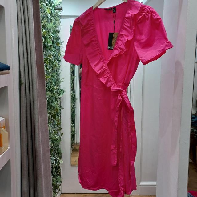 Pieces Women's Dress - Pink - S on Productcaster.