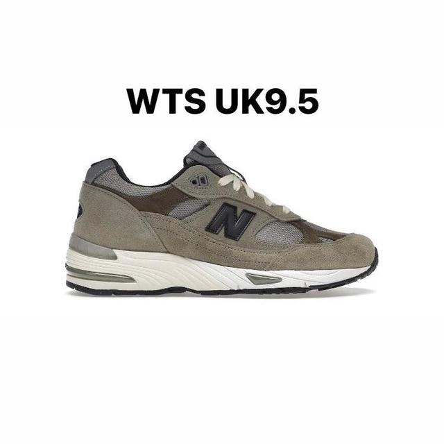 JJJJound Men's Trainers - Khaki - UK 9.5 on Productcaster.